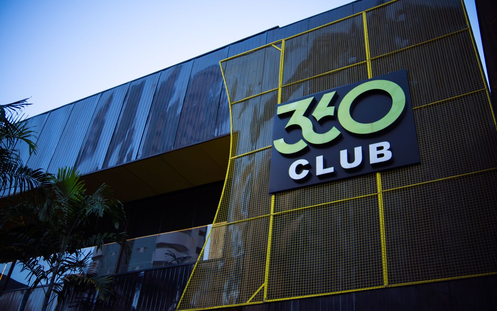 Fachada da Academia 360 Club
